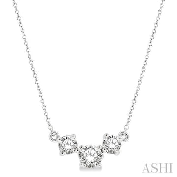 Past Present & Future Diamond Necklace